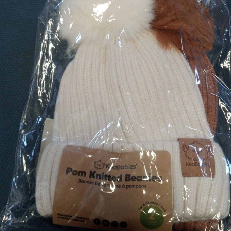 Keababies Pom Knitted Beanies