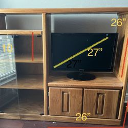 Entertainment System great for the bedrooms 