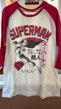 This is a Superman Kanji Logo Artwork t-shirt