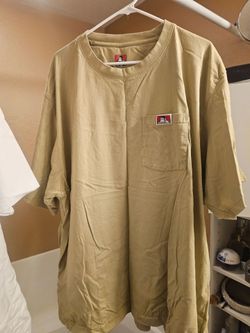 Ben davis heavy duty shirts white and khaki size xxl