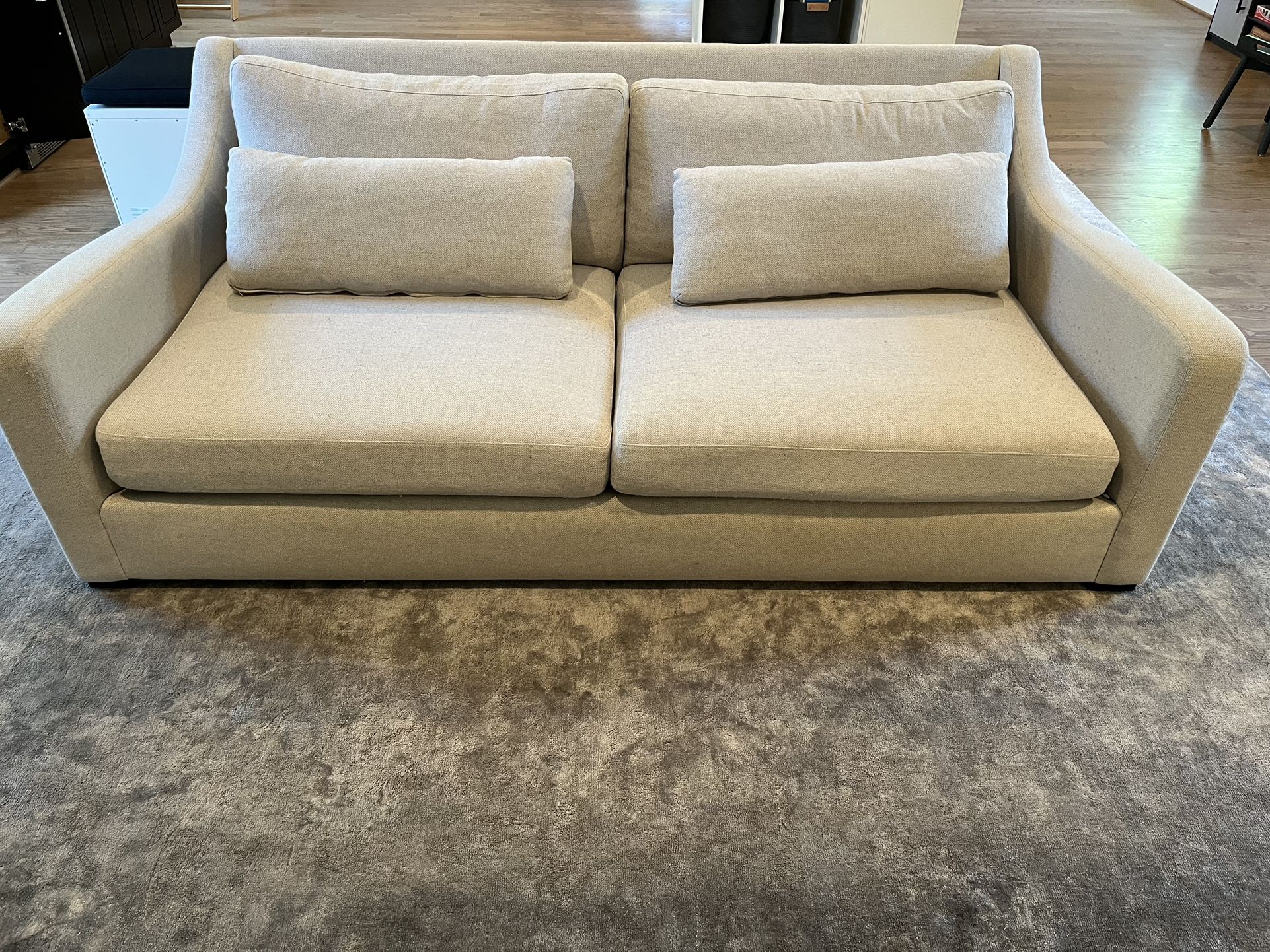 Excellent condition Crate & Barrel Lounger Couch