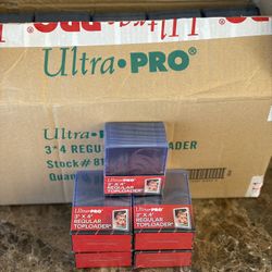 Top loaders Ultra Pro 3”x 4”