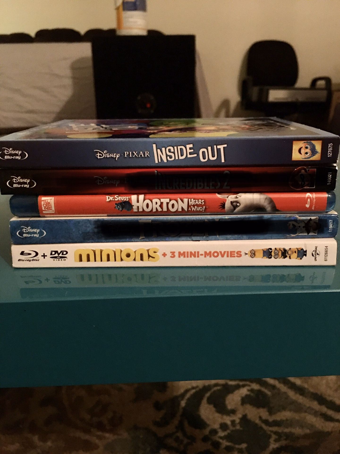 Kids Blu-ray movies all 3 for $12