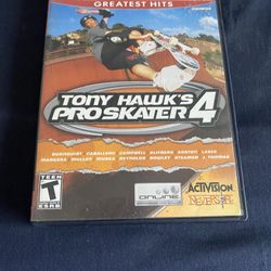 Tony Hawks Pro Skater 4 PlayStation 2 Game