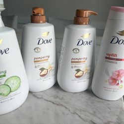 Dove body wash 