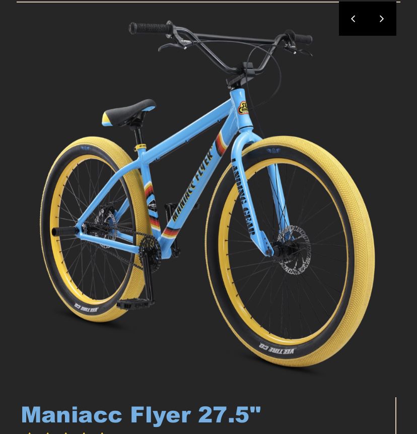 2021 Se Racing Maniac Flyer 275 Bicycle For Sale In Hollywood Fl