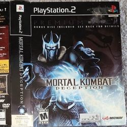 PS2 - Mortal Kombat Deception - Premium Pack