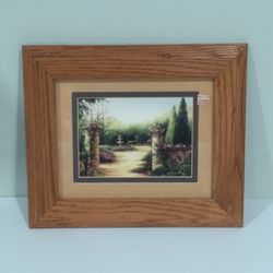 Garden Scene Wall Art 