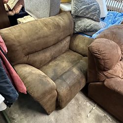 Huge Recliner And Couch 