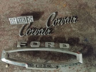 Corbair emblem ford emblem logo sign old