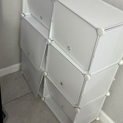 6 Cube Shoe Organizer 