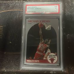 Micheal Jordan PSA Graded Card.