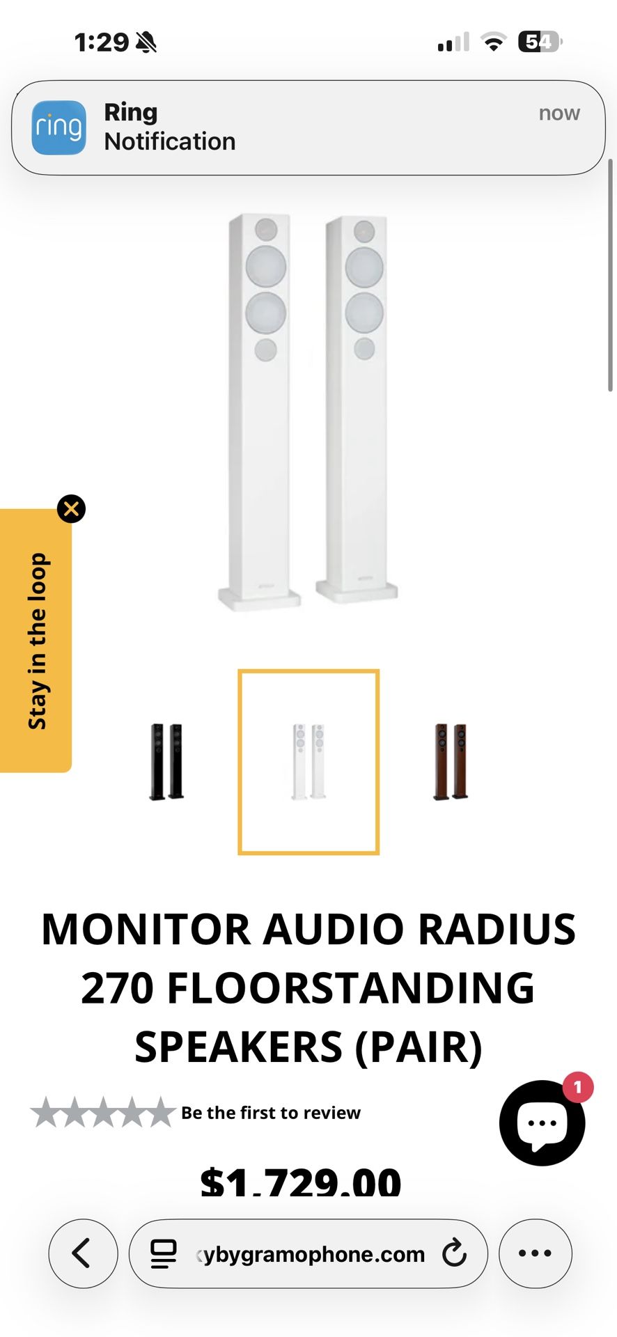 Monitor Audio Speakers