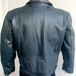 BLACK  LEATHER JACKET , EASY RIDER JACKET 