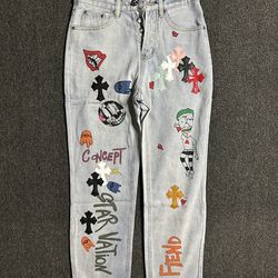 Chrome Heart Jeans