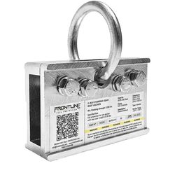 Roof Anchor Clamp | Rugged, Reusable & Compact | OSHA & ANSI Compliant Steel anchor | Strength Rating: 5,000 lbs | 