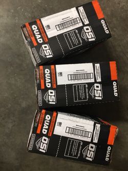 Quad iso white caulking 12pack