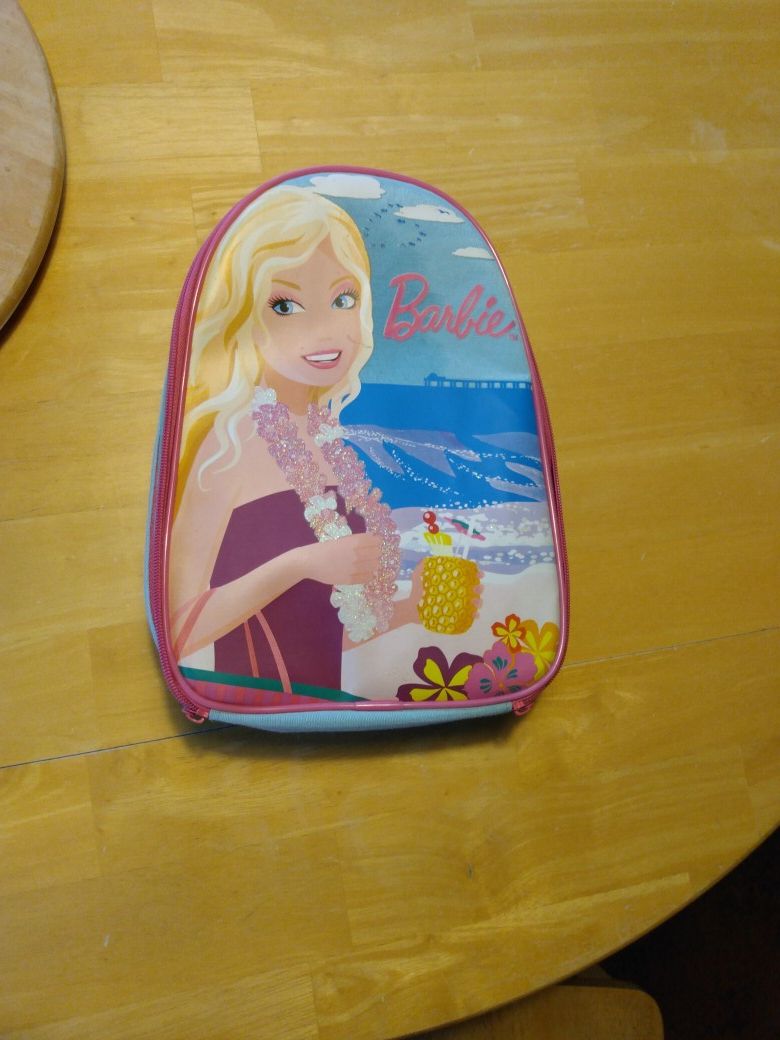 Barbie zippered carrying case