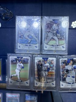 Ohtani topps 5 dodgers card set 50 50 editions but sale trade