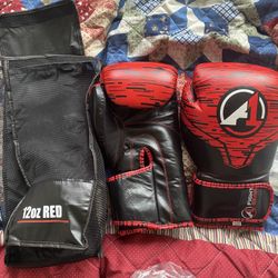 A1 Fight Gear Boxing Gloves Men 12 OZ 