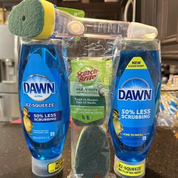 $12 Dawn Dish Soap Bundle With Large Bottles 
