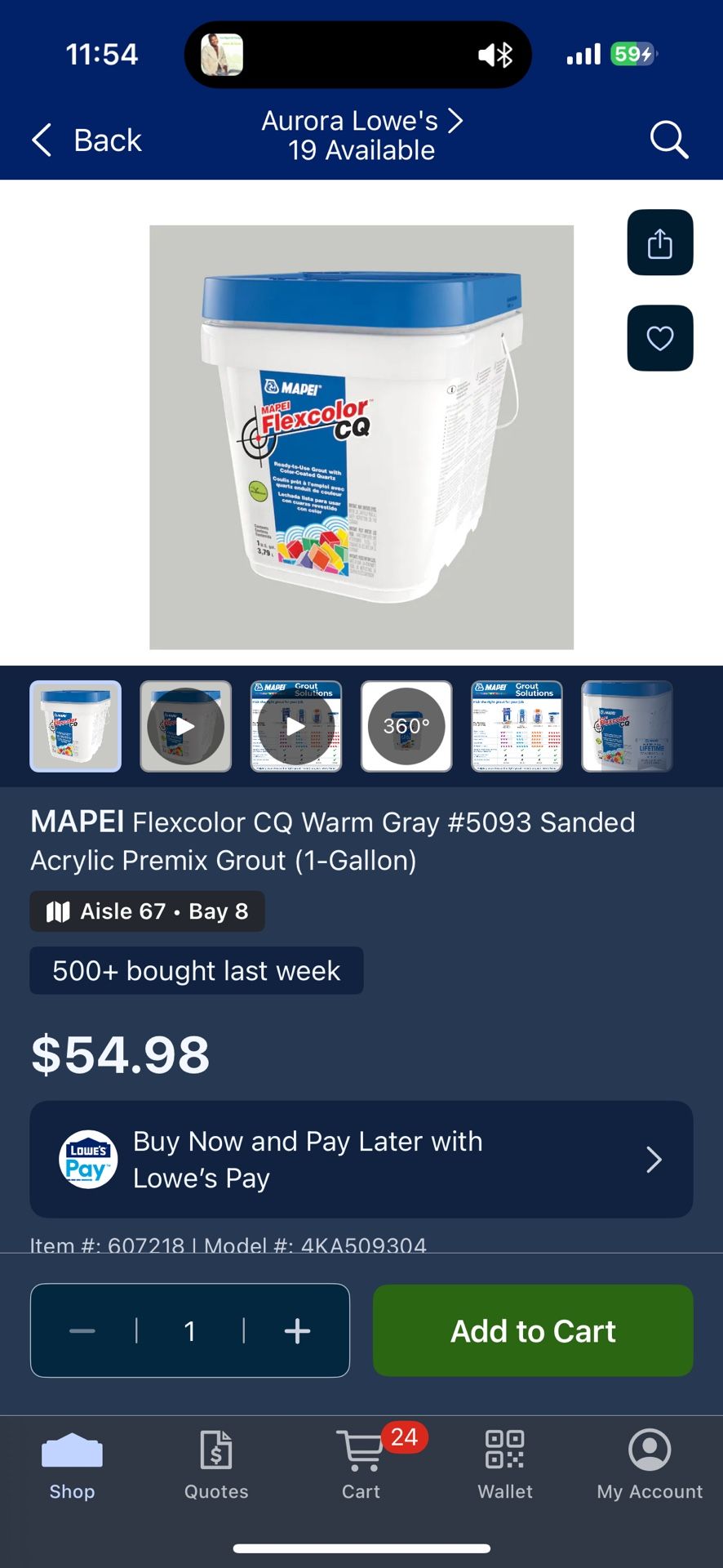 Grout White Color Ready To Use