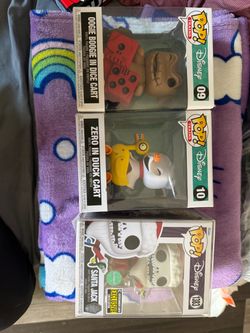 Funko Pop Nightmare Before Christmas Set of 3