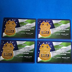 2025 NOVELTY NYPD NYC SBA SERGEANTS BENEVOLENT ASSOCIATION COURTESY CARD (4)