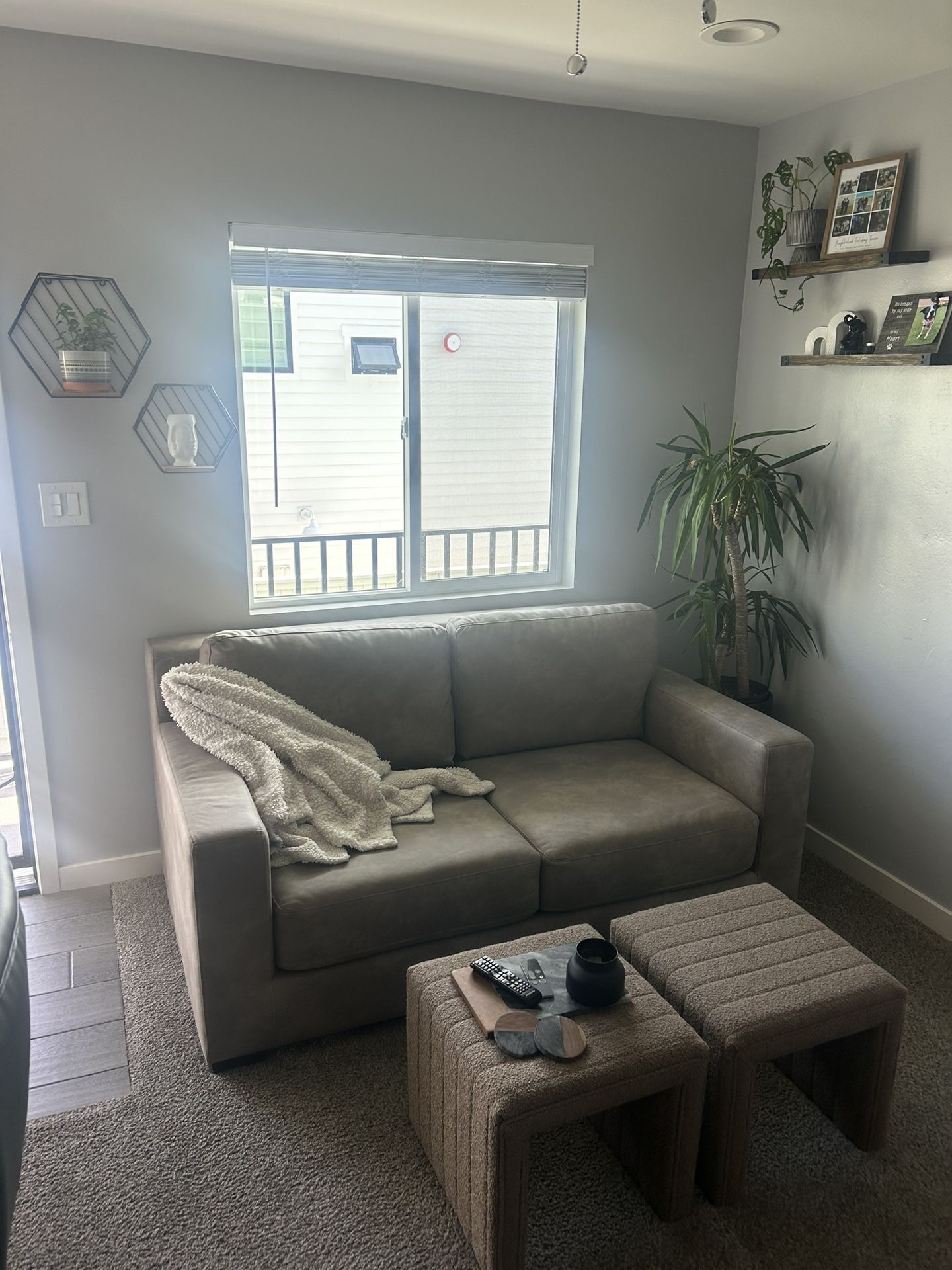 Faux Leather Sofa Sleeper