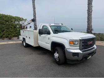 2017 GMC Sierra 3500HD Service Truck – Auto Crane 3203 – Douglas Maximizer Bed – 94,300 Miles