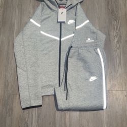 Grey Reflective Nike Tech 