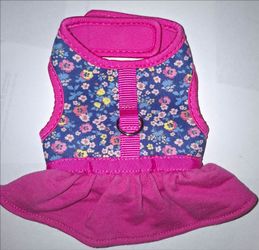 TOP PAW FLOWER SKIRT PET HARNESS