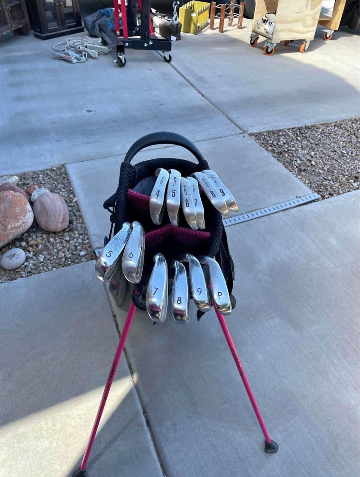 Golf Clubs with Bag