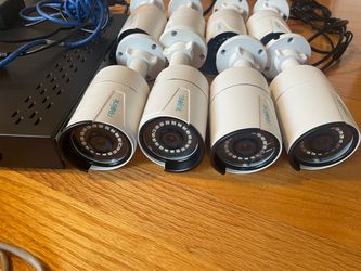 Reolink 8 camera wired security camera system