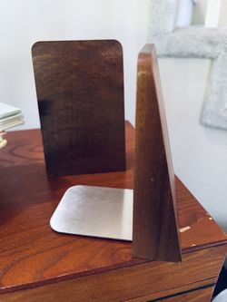 Beautiful Wood Bookends