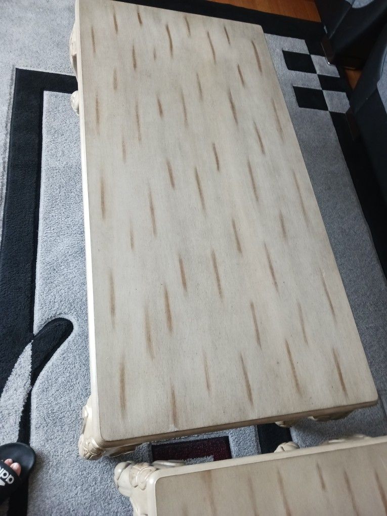 Coffee Table And 2 End Table