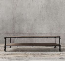 Restoration Hardware Dutch Industrial Coffee Table in Excellent Condition