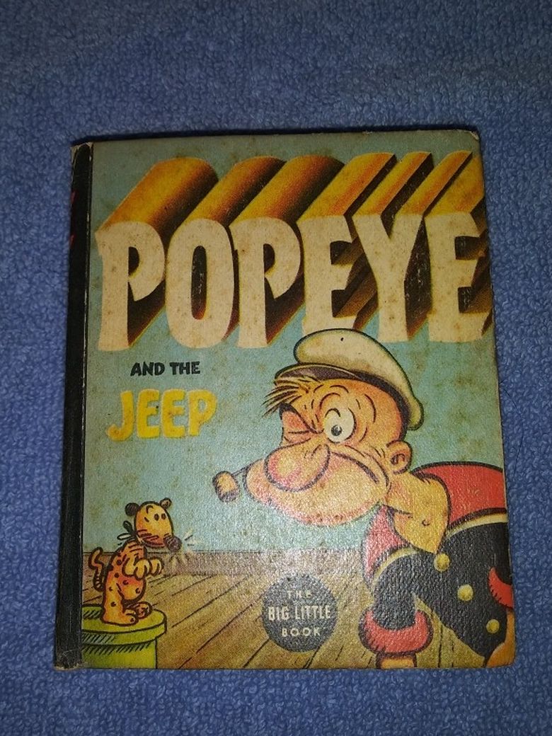 Vintage 1930s Popeye Book ..