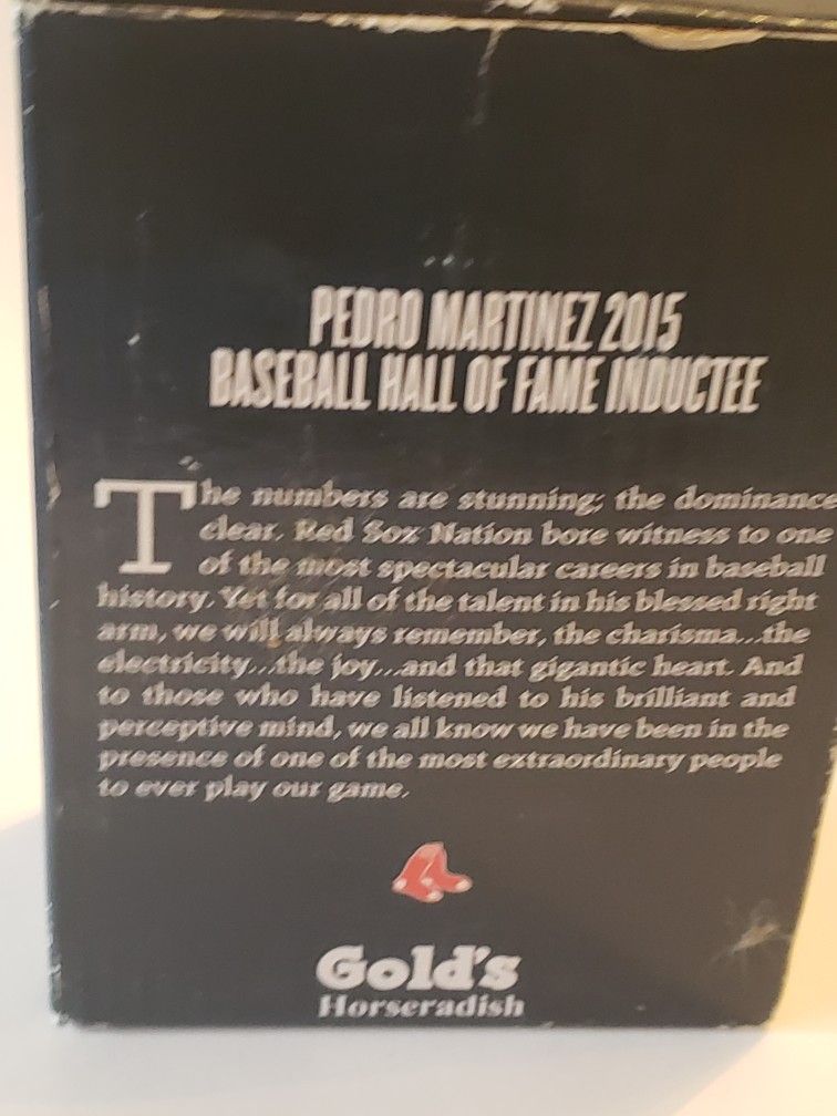 Pedro Martinez Hall Of Fame 2015 Mini Plaque