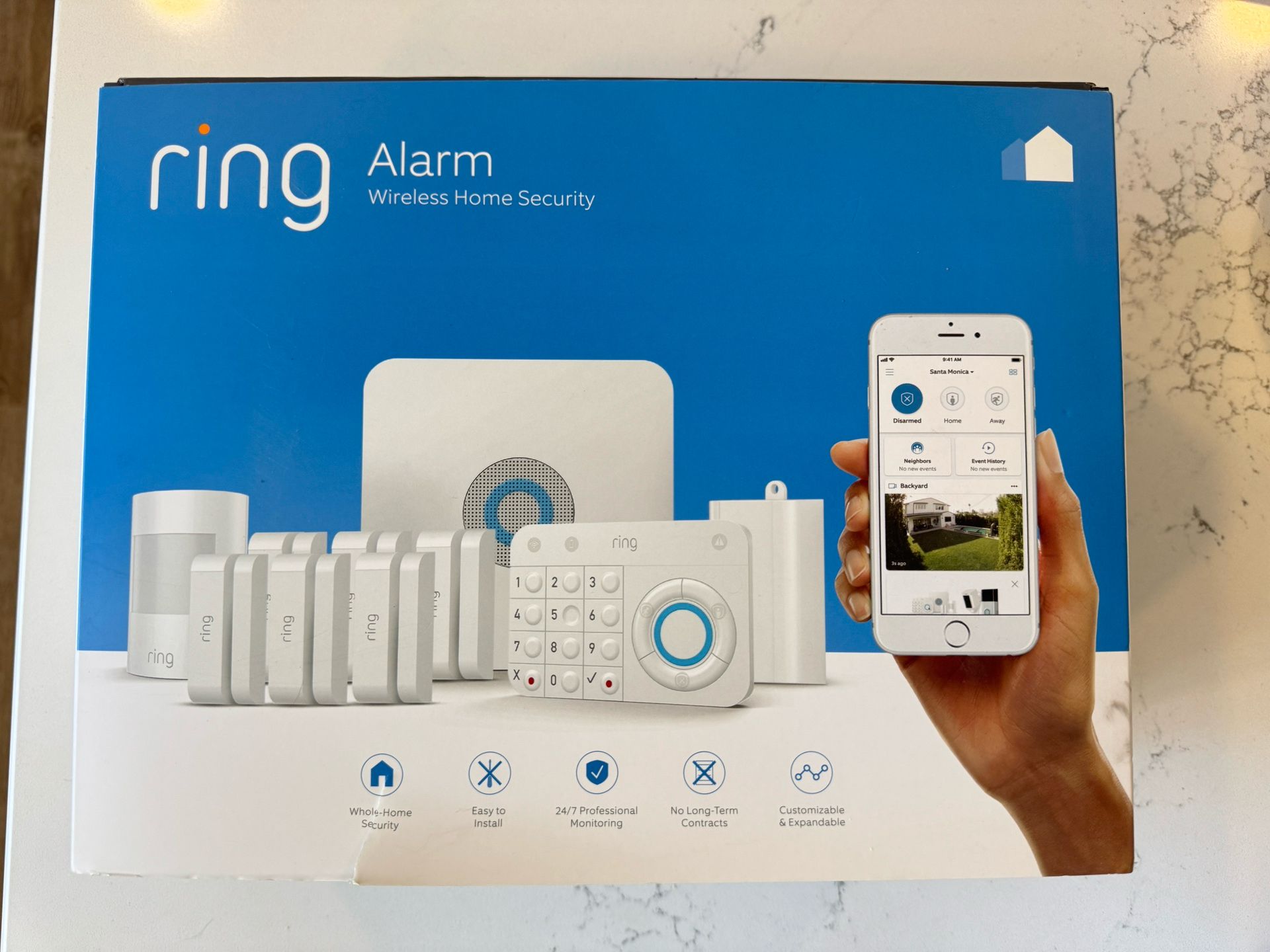 Ring Alarm Wireless Home Security System - New 