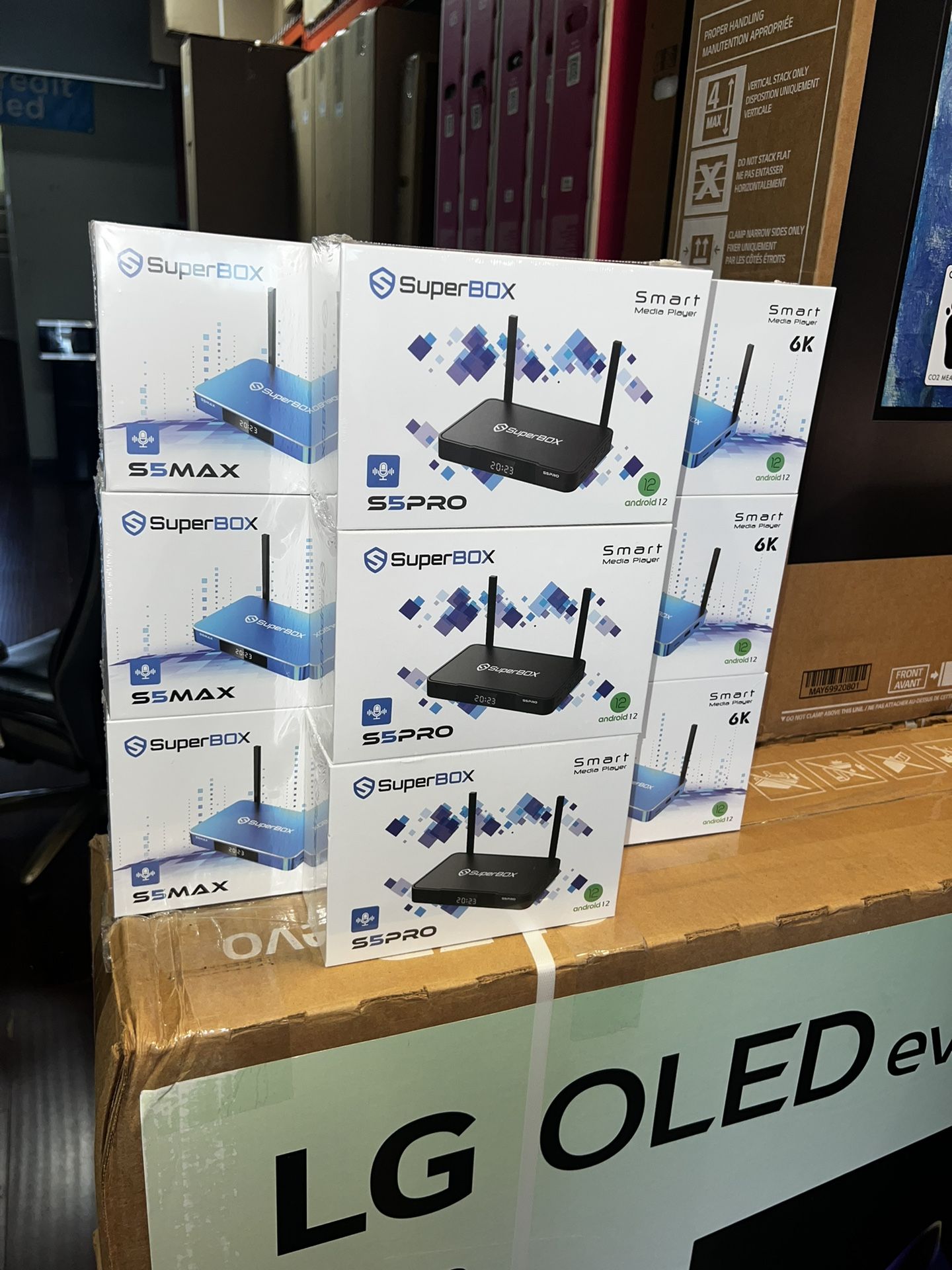 SUPERBOX SUPER BOX S5 MAX S5MAX AND S5PRO S5 PRO