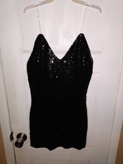 'Make An Entrance' Sequin Romper (Top)