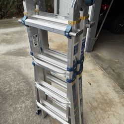 Heavy Duty Werner Multi-Position Pro Ladder – 375 lb Capacity