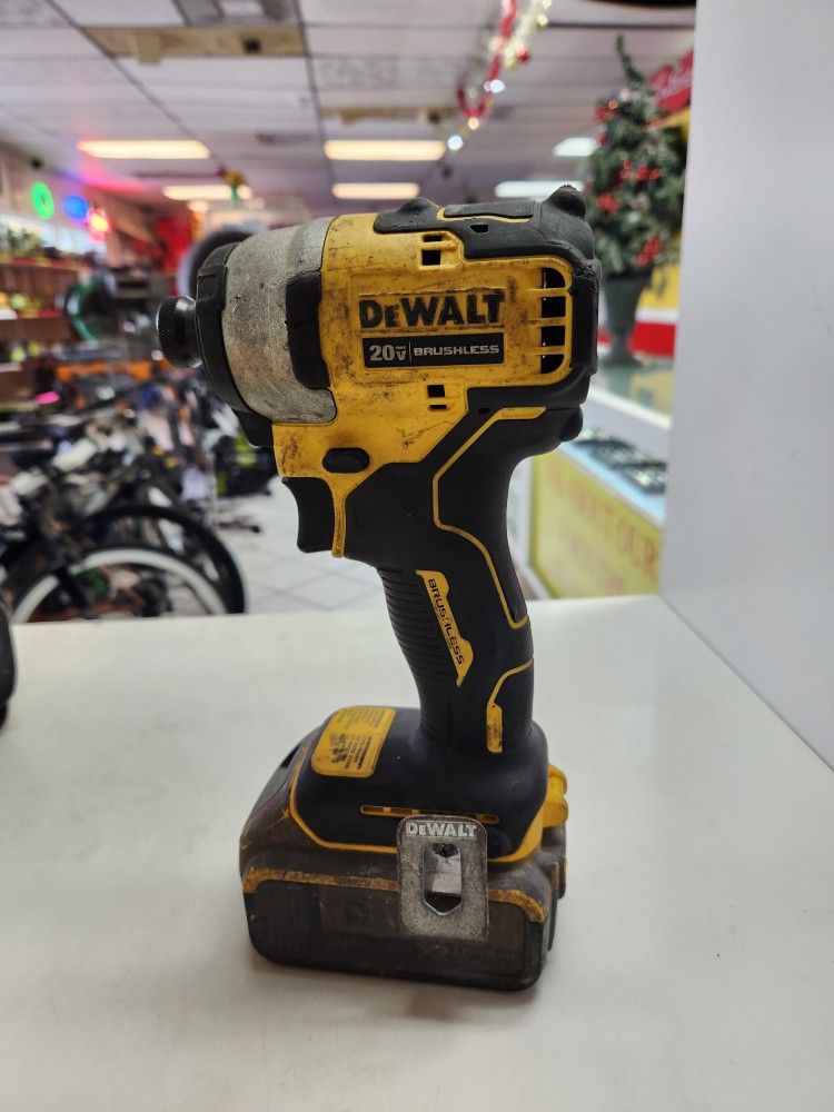 Dewalt Impact Driver With Battery 