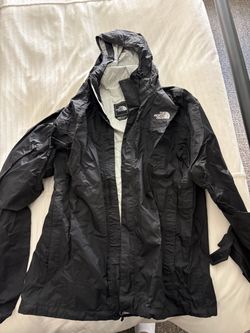 The North Face Black Rain Jacket with Hood