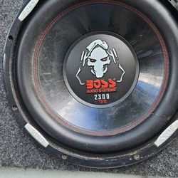 Boss 2300 Watts 12" SUBWOOFERS