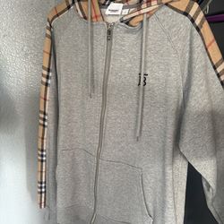 Burberry zip up