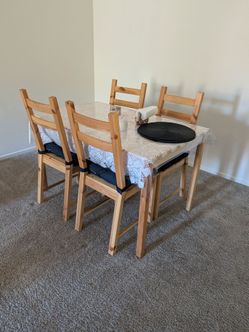 Used Ikea Dining Table Set