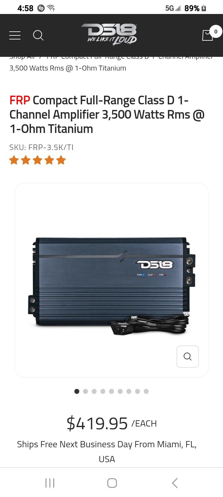 Ds 18 Amplifier