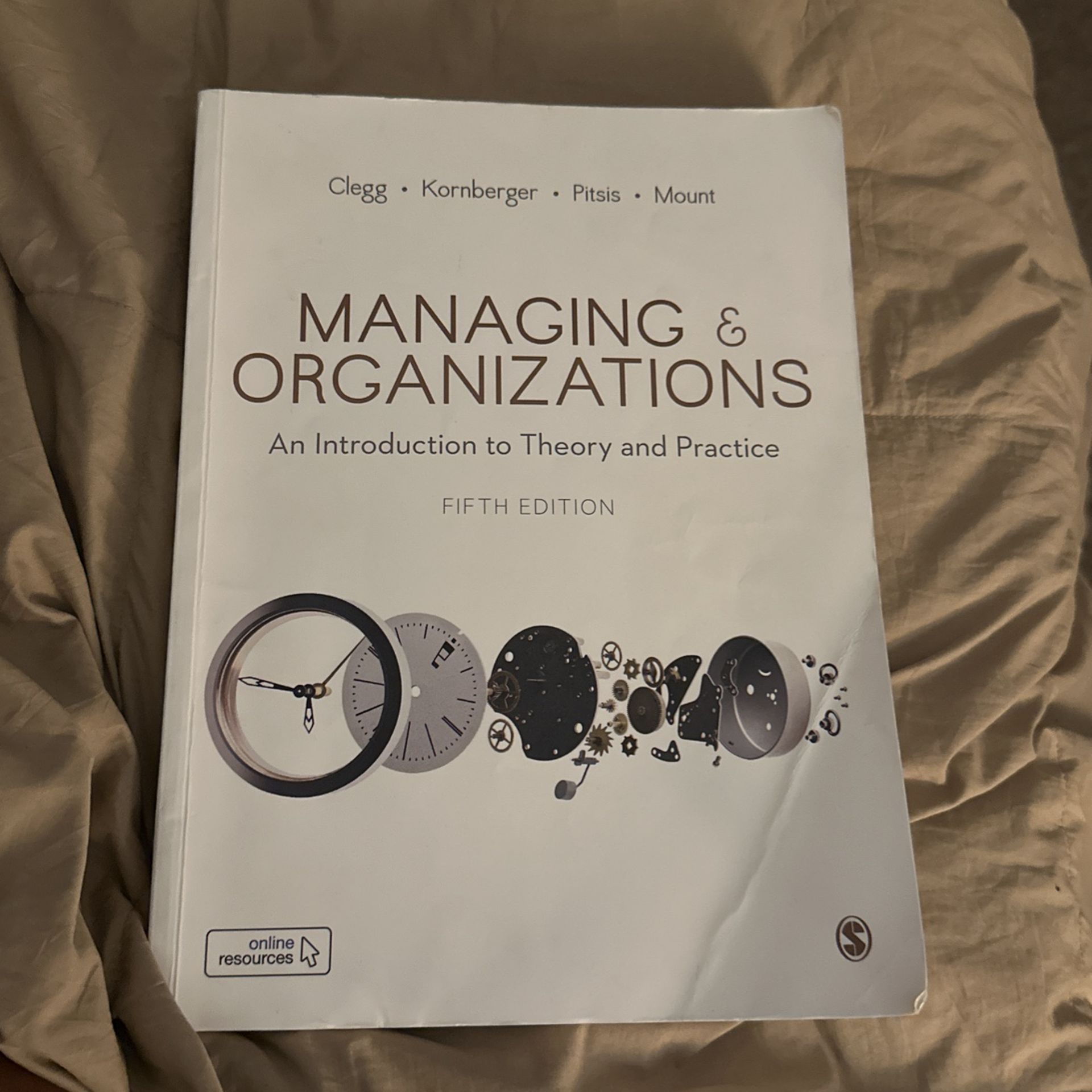 Managing & Organizations Book 5th Edition